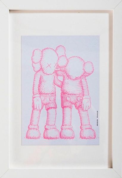 KAWS (né en 1974) HOCA FOUNDATION


«ALONG THE WAY» SHOW


CARD, 2019


Carton d’invitaton...