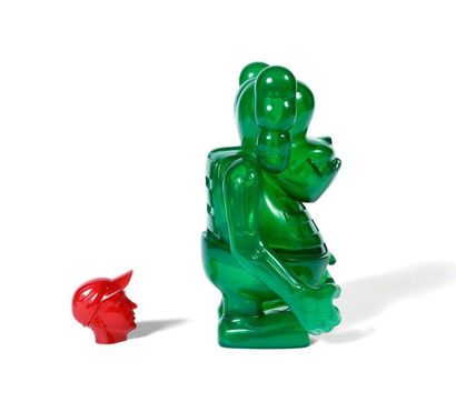 KAWS (né en 1974) SKULL KUN (Green), 2006


Figurine en vinyle peint


Edition à...