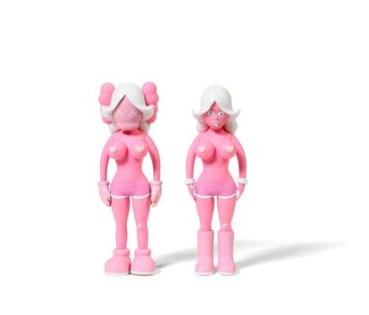 KAWS (né en 1974) THE TWINS (Pink), 2006


Figurines en vinyle peint


Edition à...