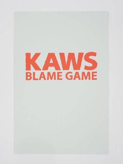 ¤KAWS (Né en 1974) ¤BLAME GAME, 2014


Set complet de 10 sérigraphies avec page de...