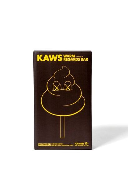 KAWS (né en 1974) WARM REGARDS BAR (Brown), 2008


Figurine en vinyle peint


Empreinte...