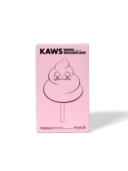 KAWS (né en 1974) WARM REGARDS BAR (Pink), 2008


Figurine en vinyle peint


Empreinte...