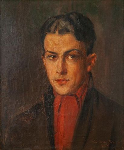 null Lubo de BELAAS
Portrait de jeune homme, 1924
Huile sur toile signée en bas à...