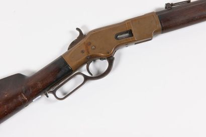 null Fusil WINCHESTER modèle 1866 platine bronze calibre 44.
Longueur du canon :...