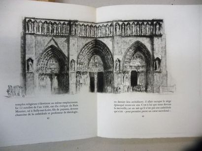 null Sanctuaires du Moyen Age à Paris de Léon Gosset, in-4°, édition Henri Colas...