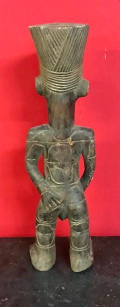 null Statue Mangbetu Nebeli
Bois
H. 60 cm.