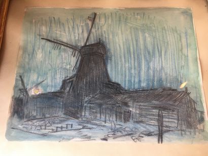null Ecole moderne

Le moulin

Fusain et aquarelle sur papier

20 x 26 cm