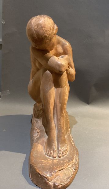 null Amedeo GENNARELLI (1881-1943)

Mélancolie

Sculpture.

Épreuve en terre cuite,...