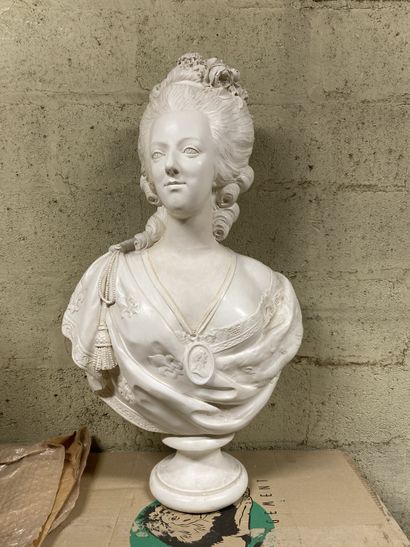 null Marie Antoinette

Sculpture moderne en plâtre

H. 85 L.51 P.30 cm.

Chocs