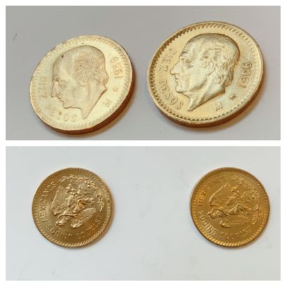 null 2 pièces en or de 10 PESOS

Poids : 16,7 g.