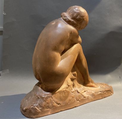 null Amedeo GENNARELLI (1881-1943)

Mélancolie

Sculpture.

Épreuve en terre cuite,...