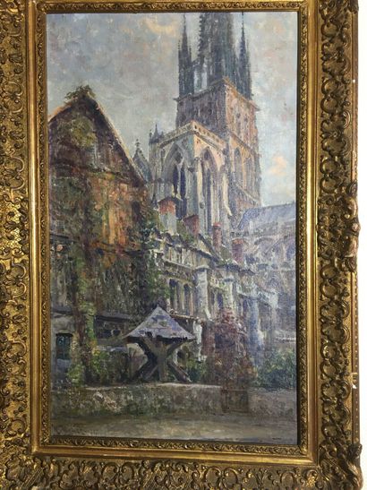 null Henri VIGNET (1857-1920)

Cathédrale, 1917

Huile sur toile signée et datée...