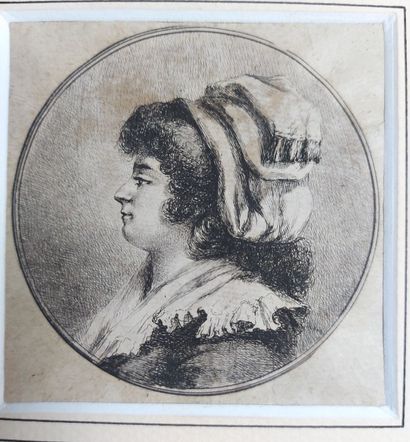 null François GONORD (1756-1822)

Portrait de Charlotte Corday

Eau-forte, signature...