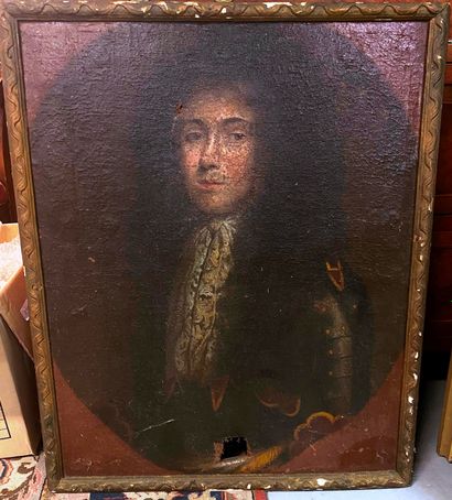 null Ecole française du XVIIe siècle

Portrait d'homme de qualité.

Huile sur toile

68...