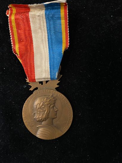 null Médaille de la Délégation Lafayette des Chevaliers Colombs à l'éffigie du Maréchal...