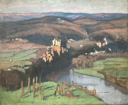 null Lucien de MALEVILLE. (1881-1964)

Vue de Monfort

Huile sur toile

1931

Signé...