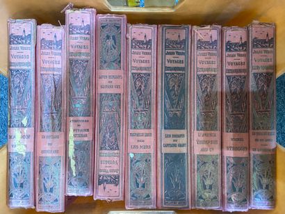 null Lot de livres : Jules Verne / Robinson Suisse