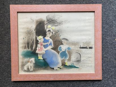 null Madeleine LUKA (1894-1989)

Deux estampes en couleur

Encadrées : 42 x 50 cm.

Sous...