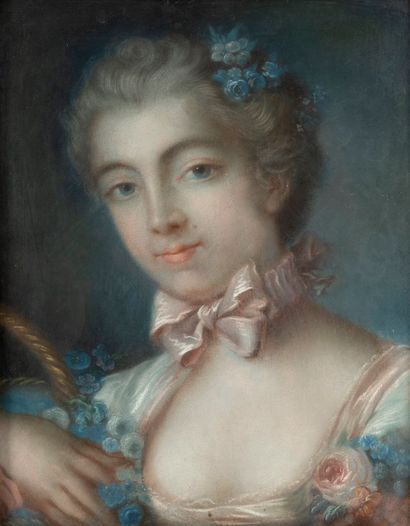 null Ecole FRANCAISE vers 1800, suiveur de François BOUCHER

Jeune femme

Pastel

39,5...