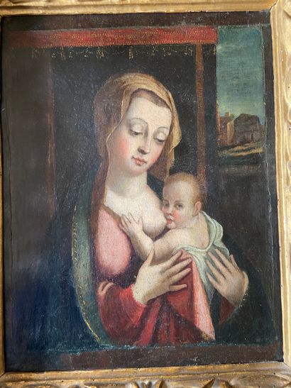 null 
Ecole ITALIENNE du début du XVIIème siècle

Vierge à l’enfant

Toile agrandie...