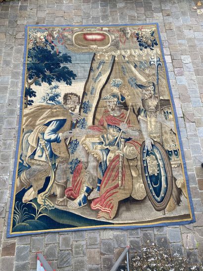 null Tapestry

Flanders 17th century 

(restorations)

296 x 206 cm.