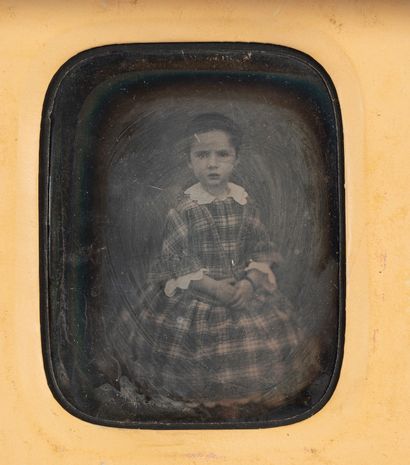 Daguerréotype
Portrait de fillette.