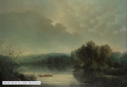 null Alexis MAUFLASTRE (1839-1905)
Marsh
Oil on canvas signed lower left and dated...