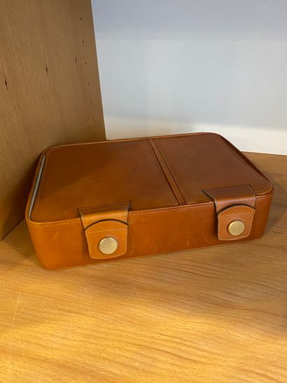null LANCEL
Leather toilet case 
missing 
Toilet case included
(missing)