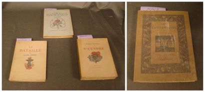 null LOT de 4 Volumes: Maurice MAINDRON - SAINT-CENDRE. Paris, Mornay, 1930. In-8...