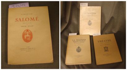 null LOT de 4 Volumes: William SHAKESPEARE - LA TRAGIQUE HISTOIRE D'HAMLET. Paris,...