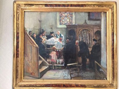 null Jules René HERVE (1887-1981)

Le baptême

Huile sur toile

Signé

40 x 50 c...