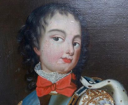 null Ecole française du XVIIIe 

"Portrait de Louis XV"

Huile sur toile

55 x 45,5...