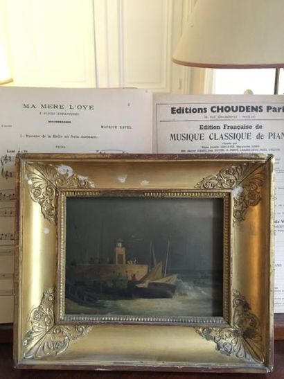 null Ecole française du XIXe

Marin arrivant au port

Huile sur toile

19 x 25 c...