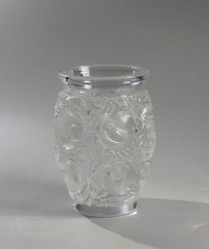 null LALIQUE France
Vase Bagatelle en verre moulé.
H. 17 cm.