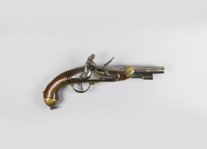 Pistolet réglementaire modèle 1816 à silex,...