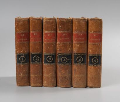 null CERVANTES.
Histoire de l'admirable Don Quichotte de la Manche.
La Haye, 1773,...