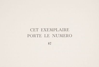 null [DUFY] Jean de LA VARENDE. Les Centaures et les Jeux. 
Paris, de Tartas, 1957,...