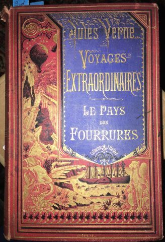 null [JULES VERNE] Ensemble de titres dans différents cartonnages, parfois défraichis...