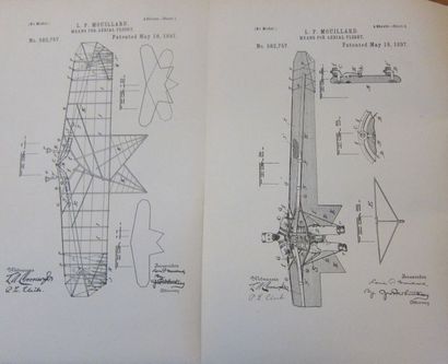 Orville WRIGHT (1871-1948) - Wilbur WRIGHT (1867-1912). - Brevet d'invention n°342.188,...