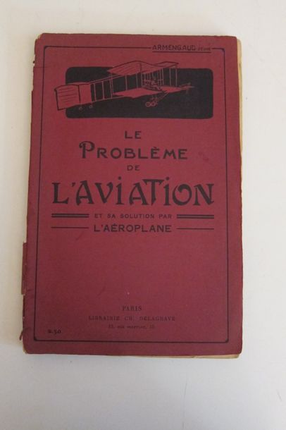 Victor TATIN. Éléments d'Aviation, H. Dunod & E. Pinat, Paris, 1908, in-8, 65pp,...