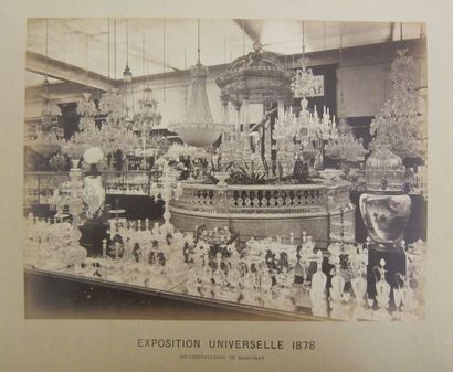 null Exposition Universelle de 1878, Paris.
Album in-folio présentant 50 épreuves...
