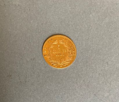 SECOND EMPIRE

5 Franc gold coin, Napoleon...