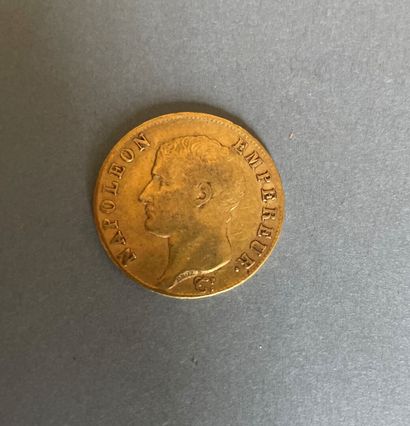 null NAPOLÉON Ier 1804-1814

Monnaie de 40 Francs en or, Napoléon Empereur tête nue...