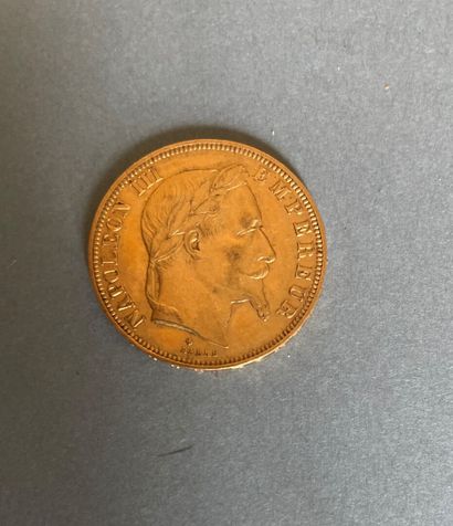 null SECOND EMPIRE

50 Francs gold coin, Napoleon III head. 1867, BB. Strasbourg.

16,13...