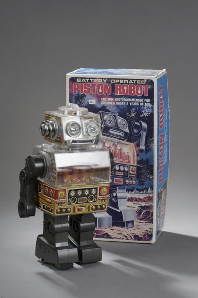 null JAPAN SH - Piston Robot avec sa boite

Dim. 26,5 cm