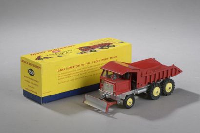 null DINKY-TOYS n°959 Camion Foden Rouge. Avec boîte.