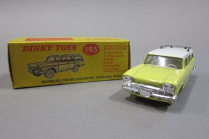 null DINKY-TOYS n°193 Rambler Cross Country. Avec boîte.

Long. 10 cm