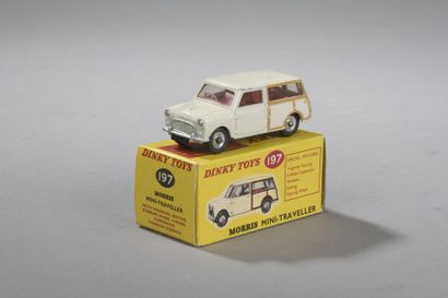 null DINKY TOYS N°197 Morris Mini Traveller avec sa boîte.