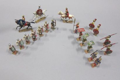 null CCBG Mignot - Romains
Lot de Figurines de collection au 1/35e, en alliage de...