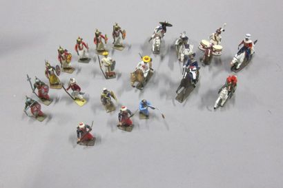 null CBG Mignot
Lot de Figurines de collection au 1/35e, en alliage de plomb et d'étain,...